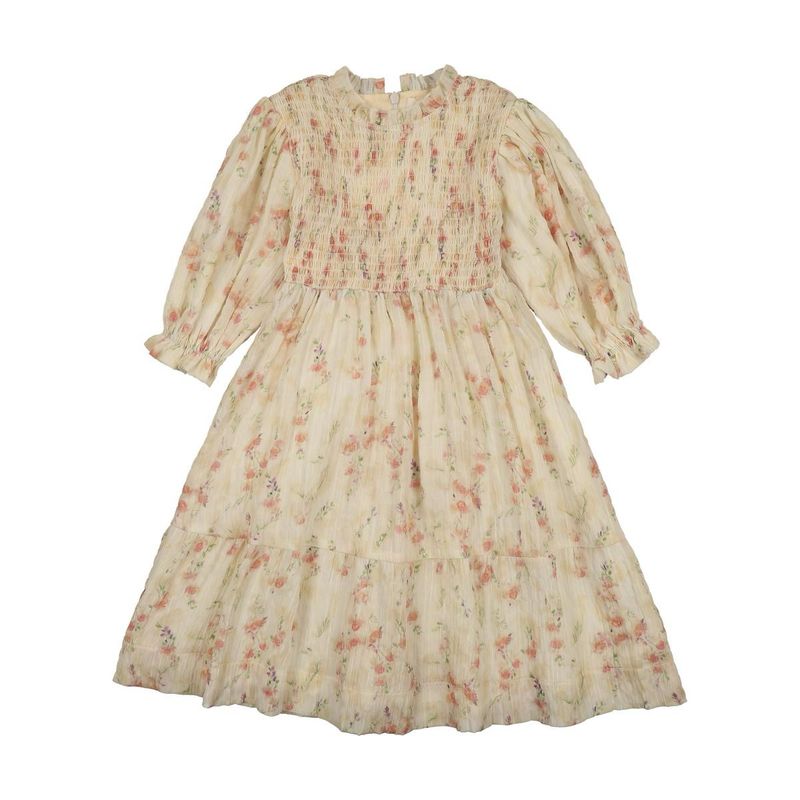 TEELA GIRLS Smocked Dress 22-260A