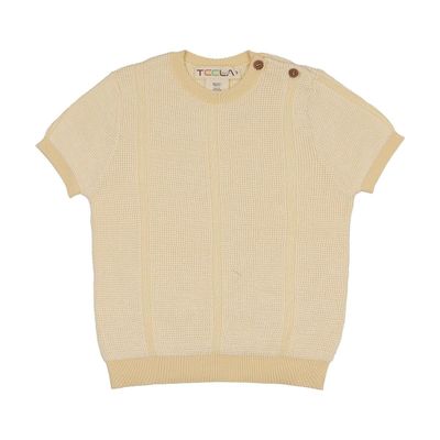 TEELA Yellow Knit Boy Sweater 22-263