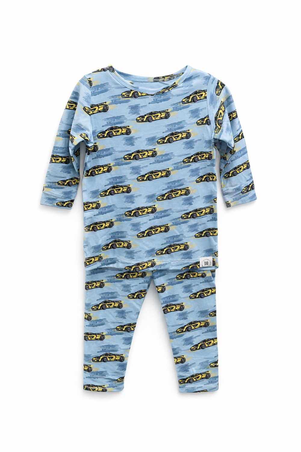 SWEET BAMBOO L/S Bid Kid Pajama - Rev Your Engines