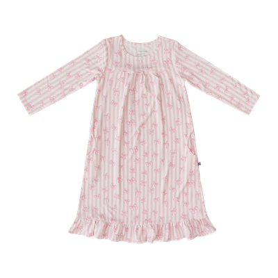 SWEET BAMBOO L/S Boho Dress - Tie The Knot