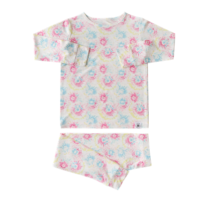 SWEET BAMBOO Big Kid Pajama - Peace and Love