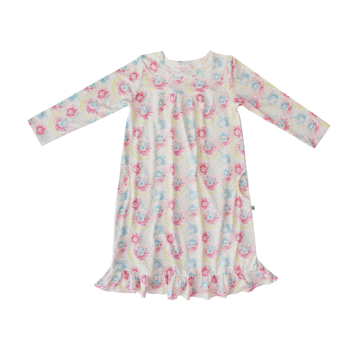 SWEET BAMBOO L/S Boho Dress - Peace and Love