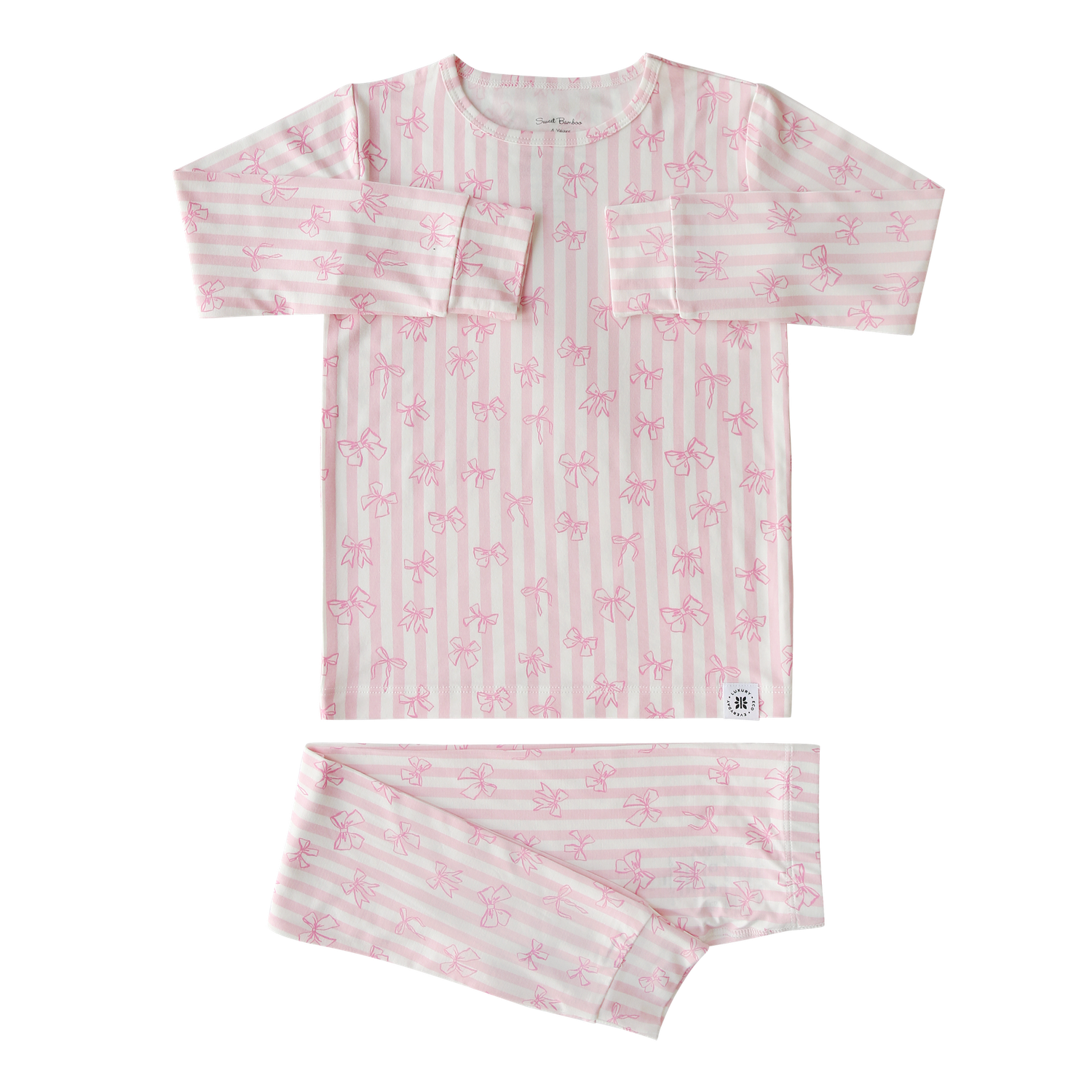 SWEET BAMBOO Big Kid Pajama - Tie The Knot