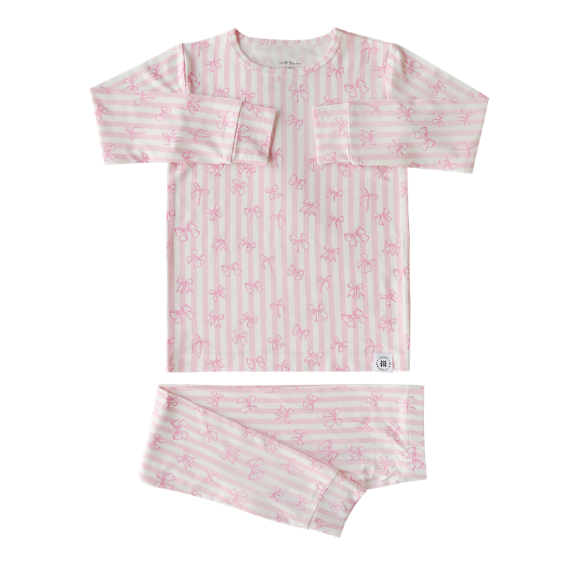SWEET BAMBOO Big Kid Pajama - Tie The Knot