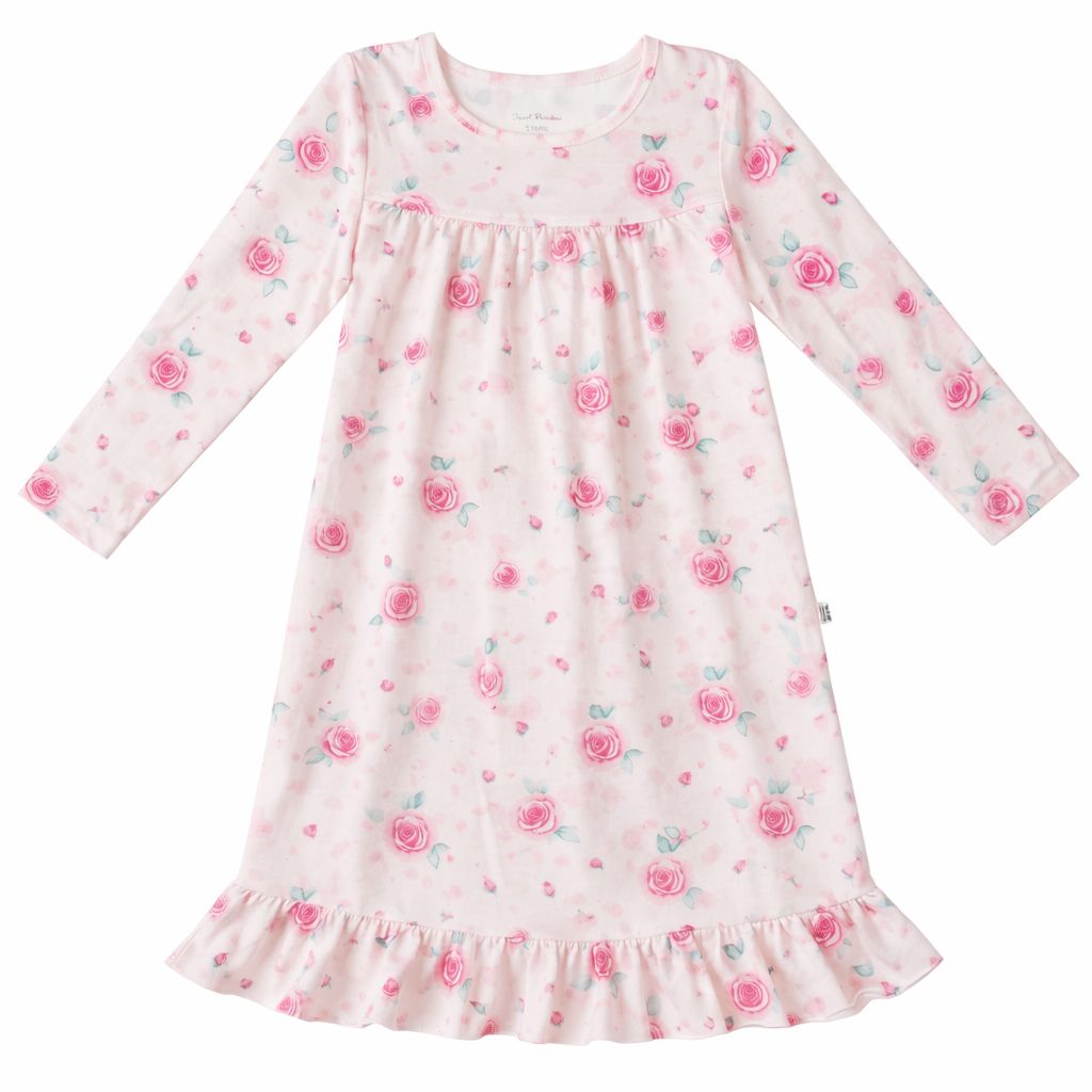 SWEET BAMBOO L/S Boho Dress - Sweet Little Rose