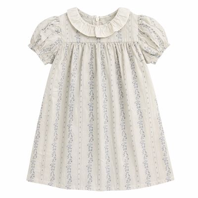 MANIERE FLORAL VINAL SHORT SLEEVE DRESS FVDS