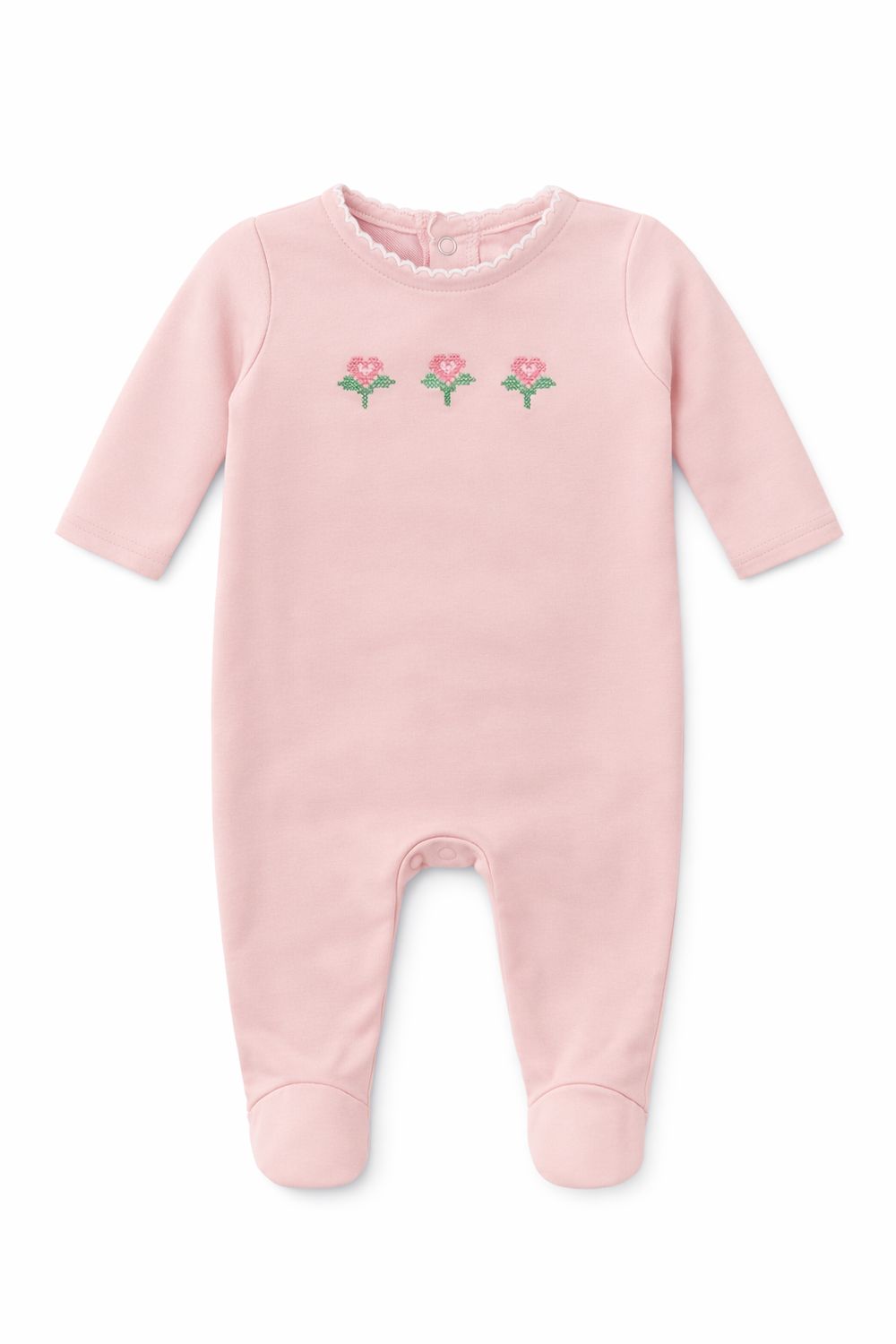 MANIERE FLOWER FOOTIE EFFS