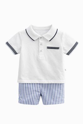 Deolinda DBV26617 2 Piece Set Polo w/Shorts