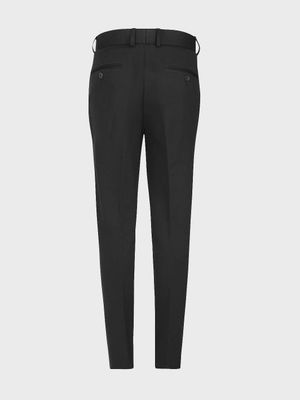 T.O Collection Boys Black Knit Dress Pants
