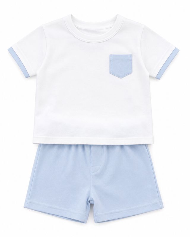 Babidu cotton boys 2-piece set 40219