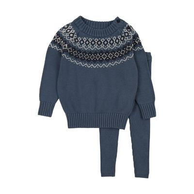 Lil Legs HEIRLOOM KNITS TODDLER BOY SET AF26TS115-K AW26