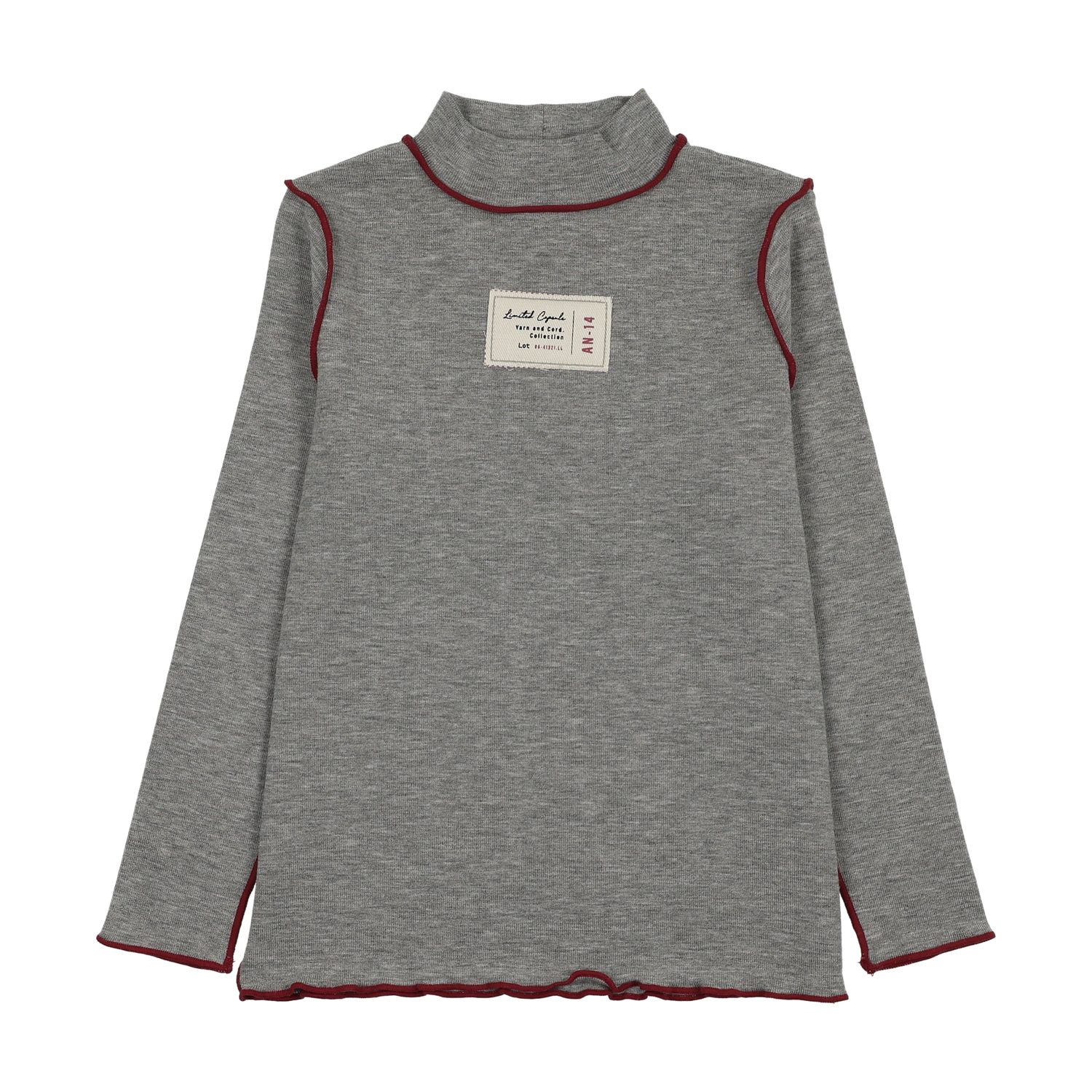 Lil Legs LIMITED CAPSULE MOCK NECK TOP AF26T706-K AW26