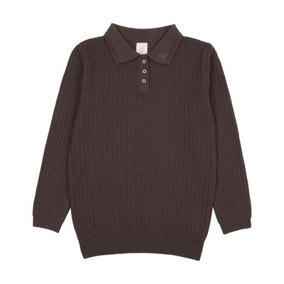 Lil Legs BOYS KNIT POLO AF26T720-K AW26