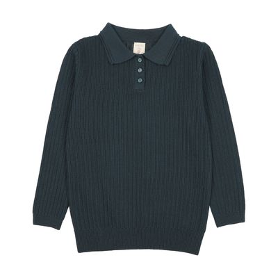 Lil Legs BOYS KNIT POLO AF26T720-K AW26