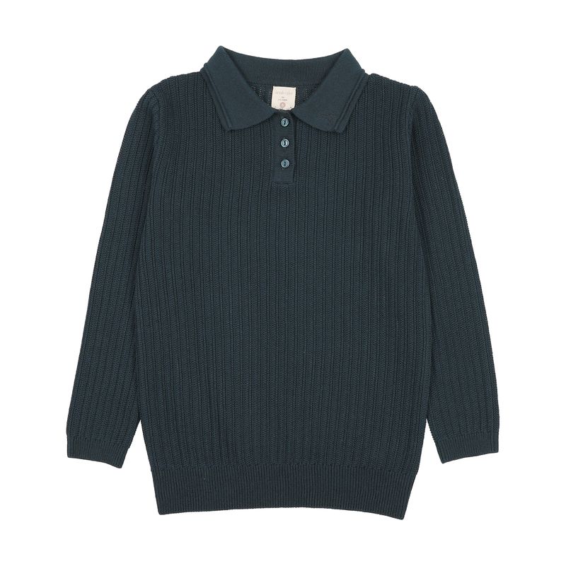 Lil Legs BOYS KNIT POLO AF26T720-K AW26