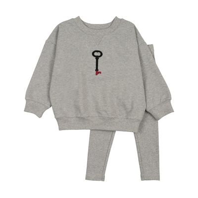 Lil Legs LIMITED CAPSULE SWEATSHIRT SET -TODDLER AF26TS109-K AW26