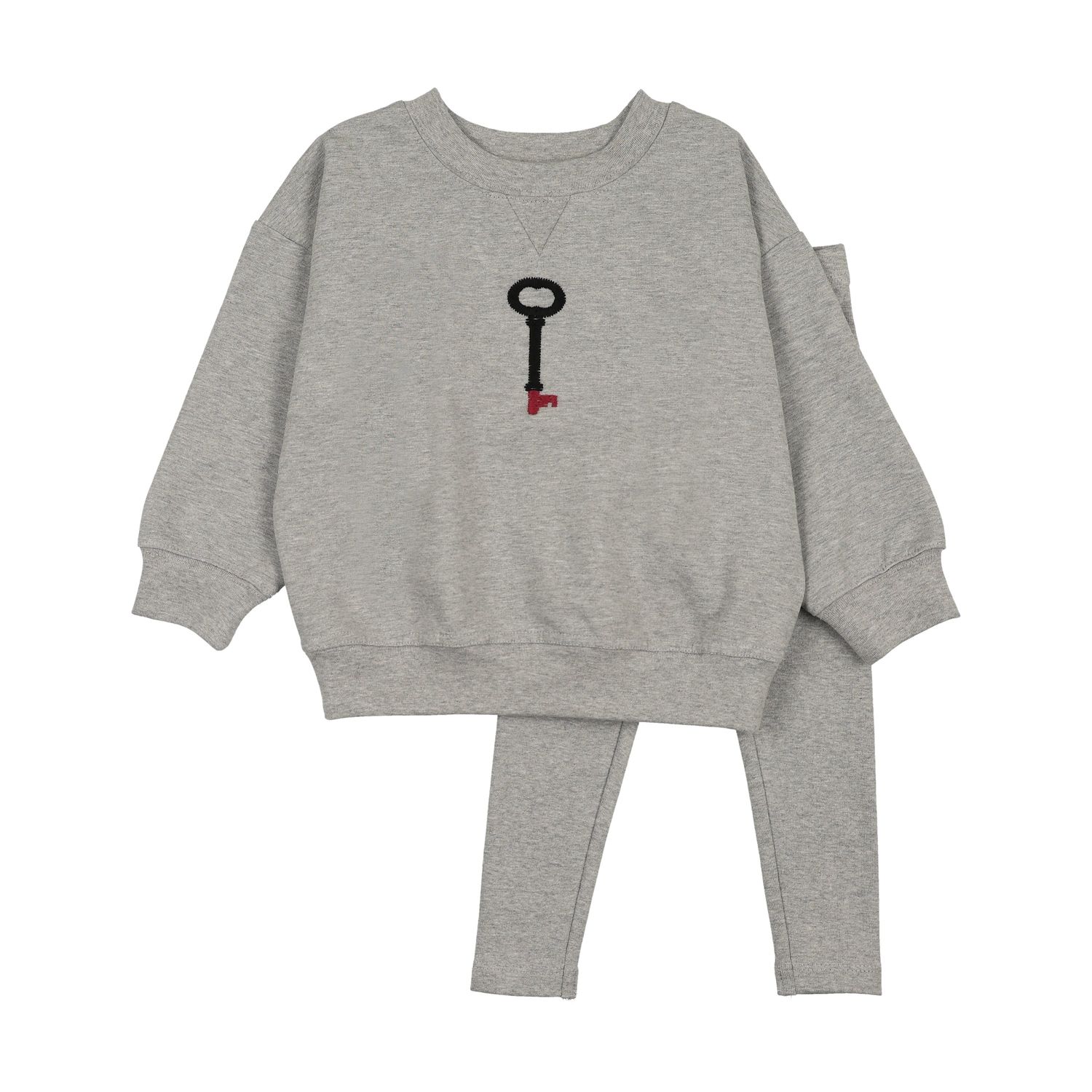Lil Legs LIMITED CAPSULE SWEATSHIRT SET -TODDLER AF26TS109-K AW26