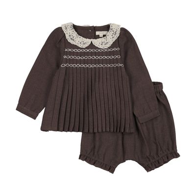 Lil Legs PLEATED GIRLS SET AF26TS102-K AW26
