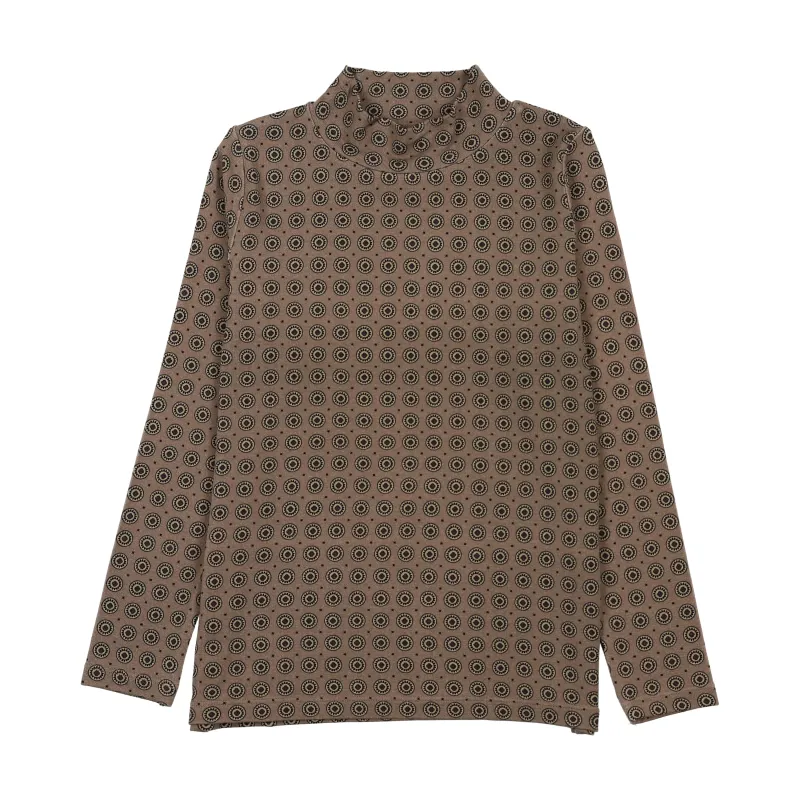 Lil Legs HOME GARDEN PRINTED MOCKNECK AF26T725-K AW26