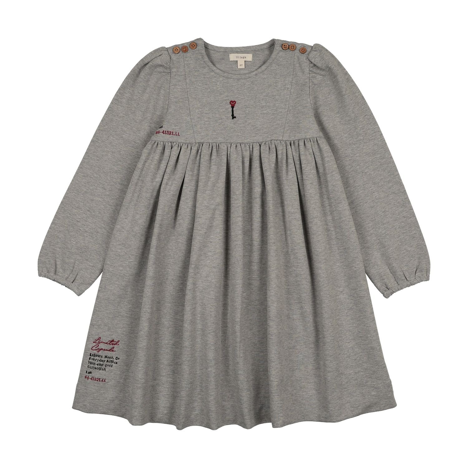 Lil Legs LIMITED CAPSULE EMBROIDERED DRESS AF26D226A-K AW26