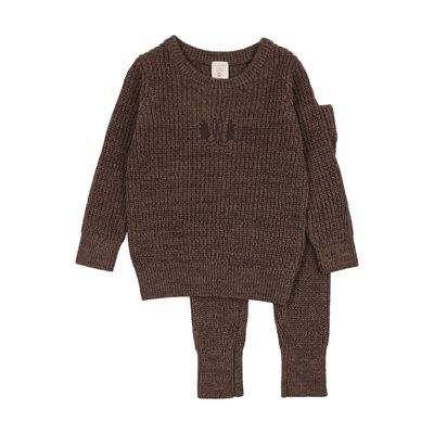 Lil Legs MARLED TODDLER SET BOY AF26TS114-K AW26