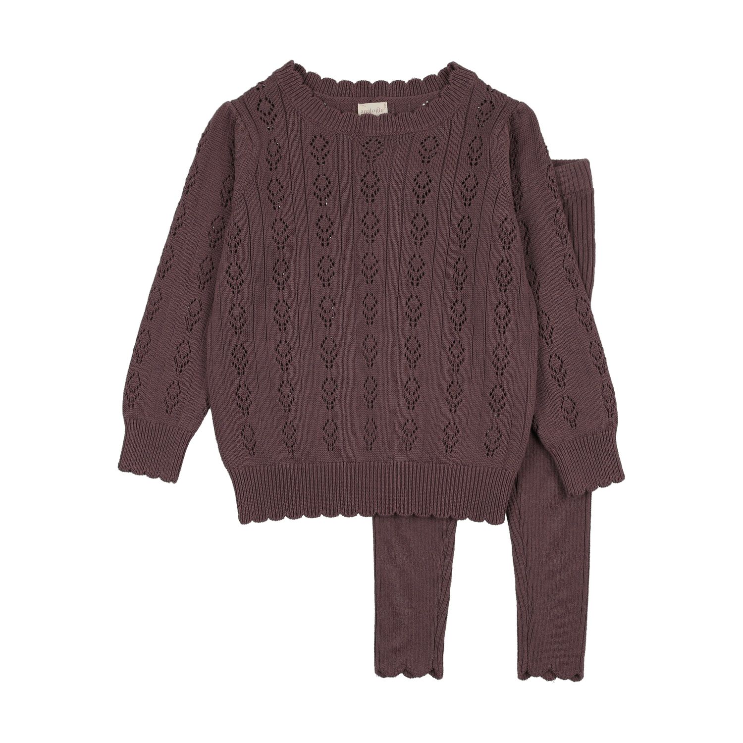 Lil Legs GIRLS KNIT SET AF26TP410-K AW26