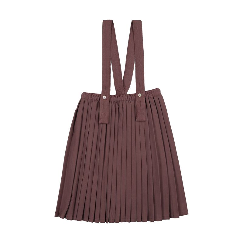 Lil Legs KNIFE PLEATED SUSPENDER SKIRT AF26S829-K AW26