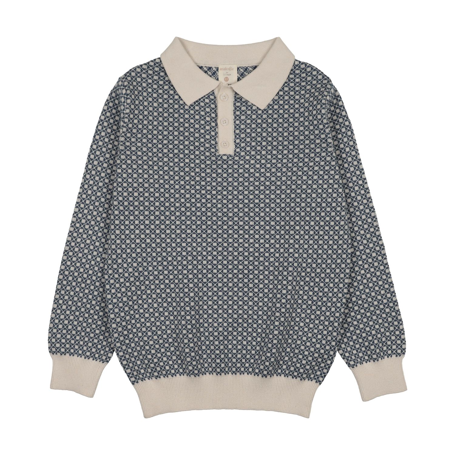 Lil Legs HEIRLOOM KNITS BOYS COLLARED SWEATER AF26S544-K AW26