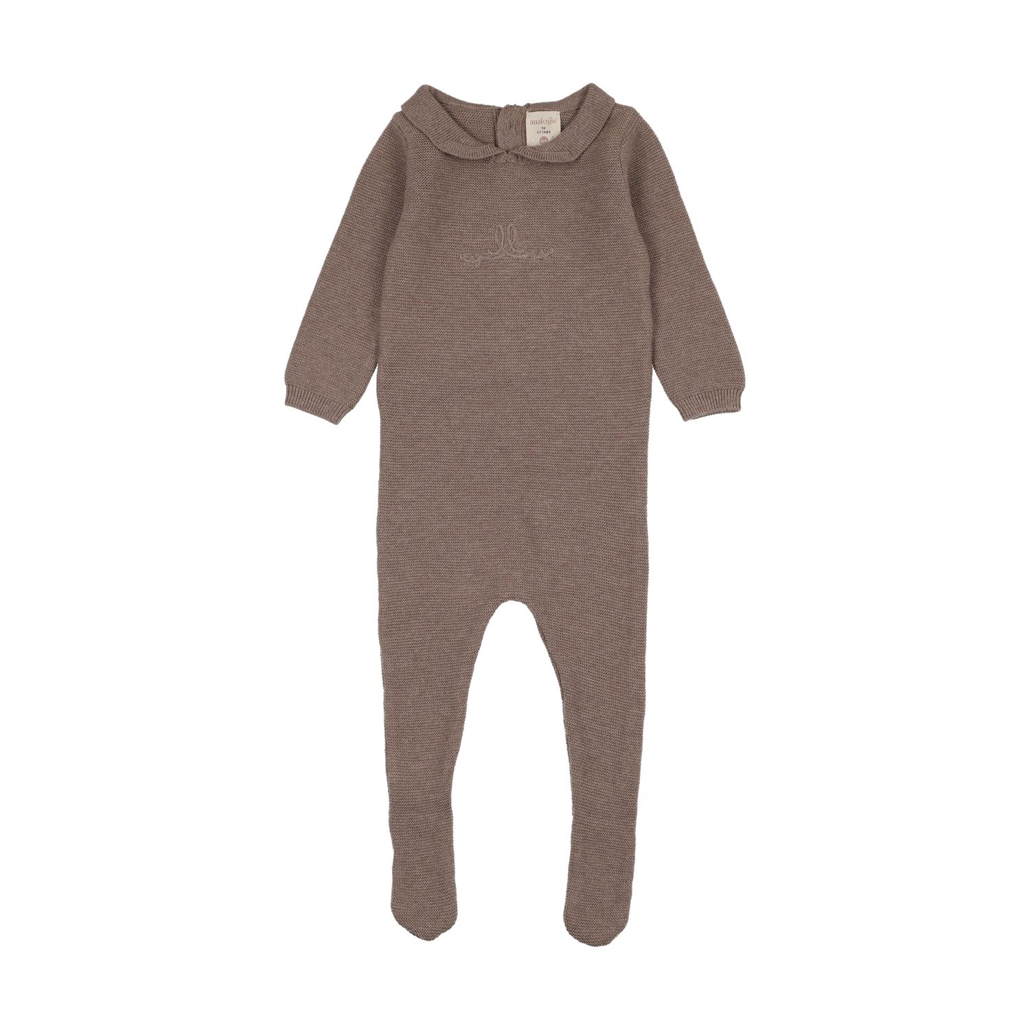 Lil Legs KNIT EMBROIDERED FOOTIE AF26S315A AW26