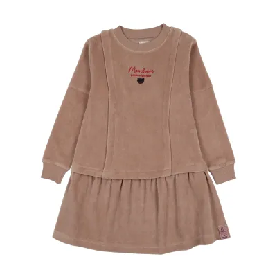 Lil Legs VELOUR DRESS AF26D206-K AW26