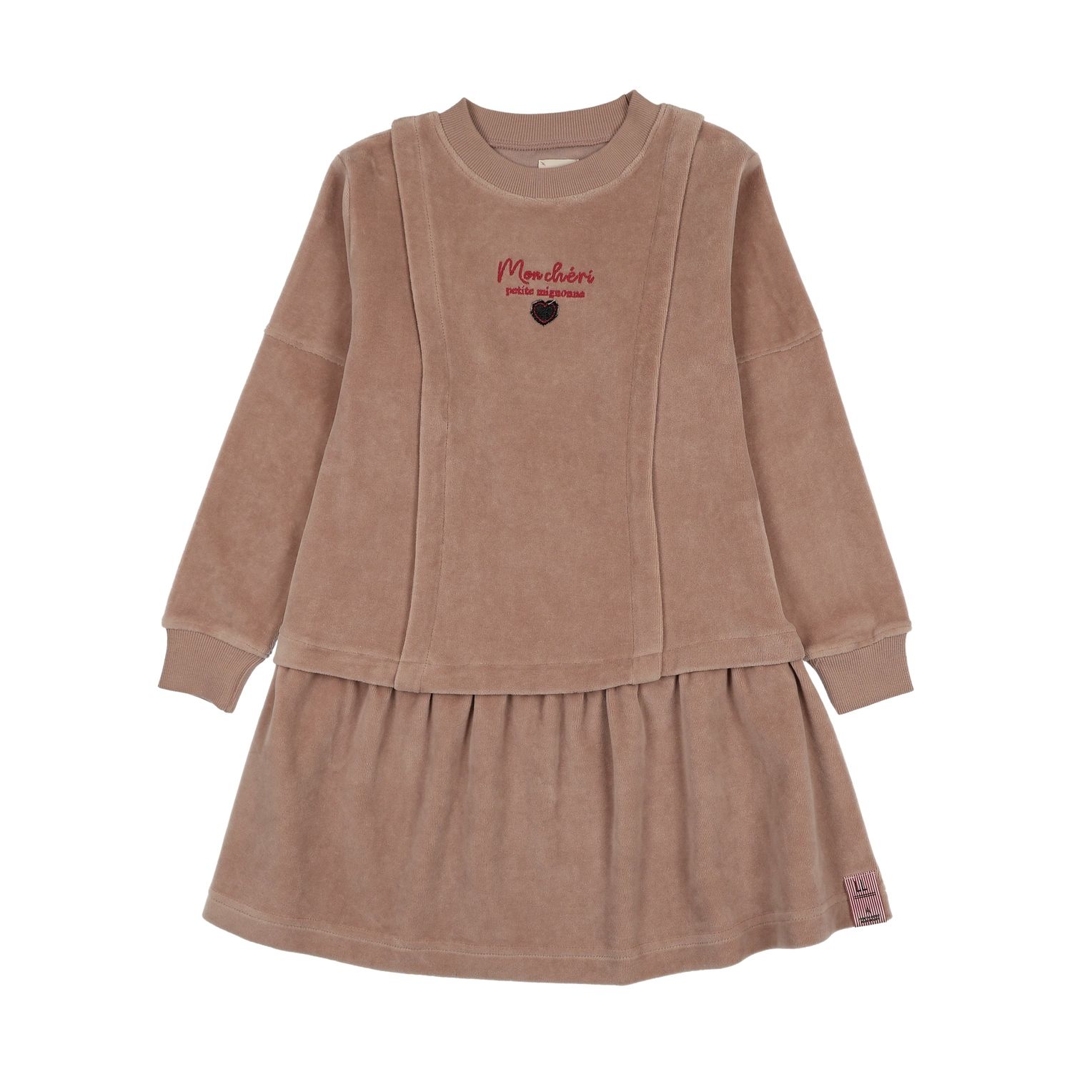 Lil Legs VELOUR DRESS AF26D206-K AW26