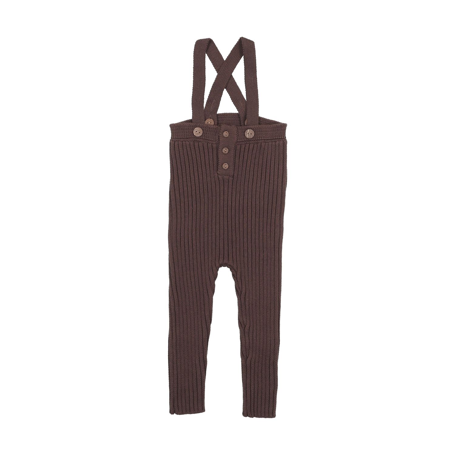 Lil Legs TODDLER RIB KNIT OVERALL AF26R619-K AW26