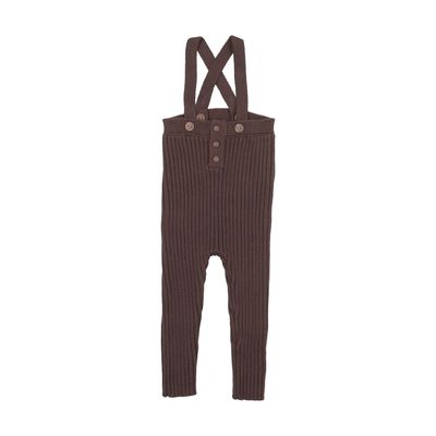 Lil Legs TODDLER RIB KNIT OVERALL AF26R619-K AW26
