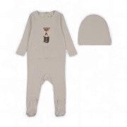 Lil Legs BEAR FOOTIE SET AF26S326B AW26