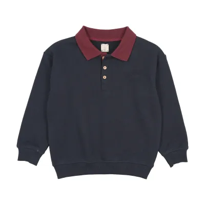 Lil Legs DENIM DAY BOYS SWEATSHIRT POLO AF26S545-T AW26