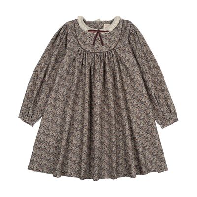 Lil Legs HOME GARDEN LACED TRIMMED DRESS AF26D221-K AW26