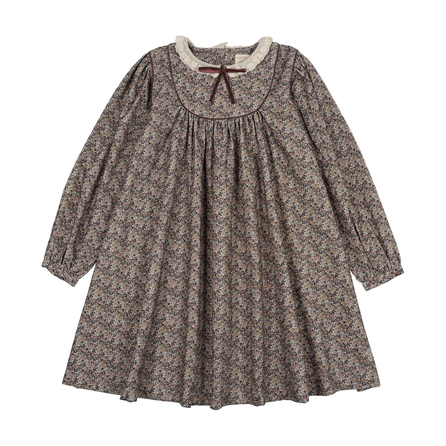 Lil Legs HOME GARDEN LACED TRIMMED DRESS AF26D221-K AW26