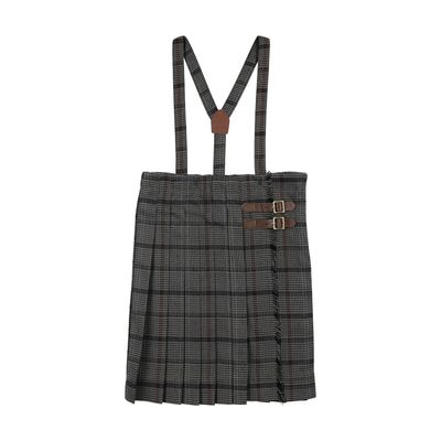 Lil Legs KILT SUSPENDER SKIRT AF26S808-K AW26