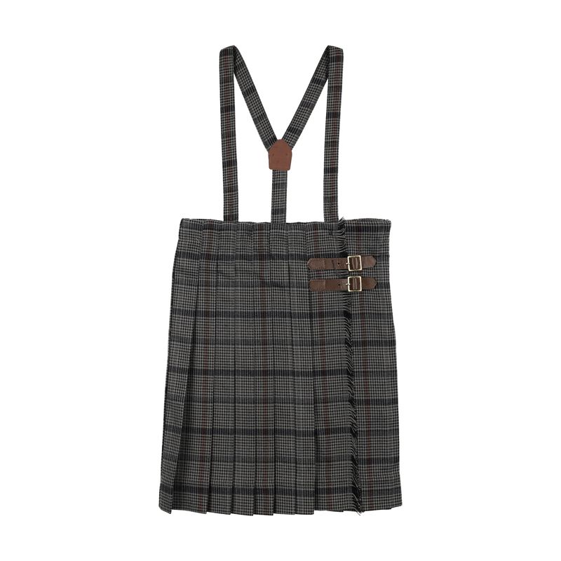 Lil Legs KILT SUSPENDER SKIRT AF26S808-K AW26