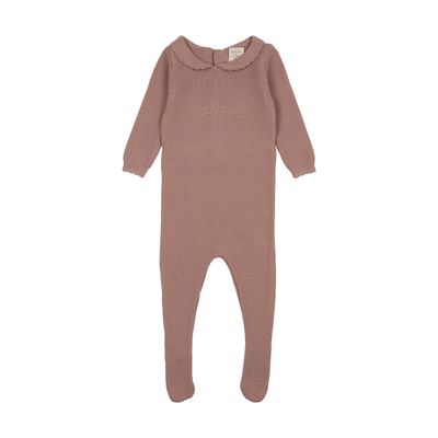 Lil Legs KNIT EMBROIDERED FOOTIE SET AF26S315B AW26
