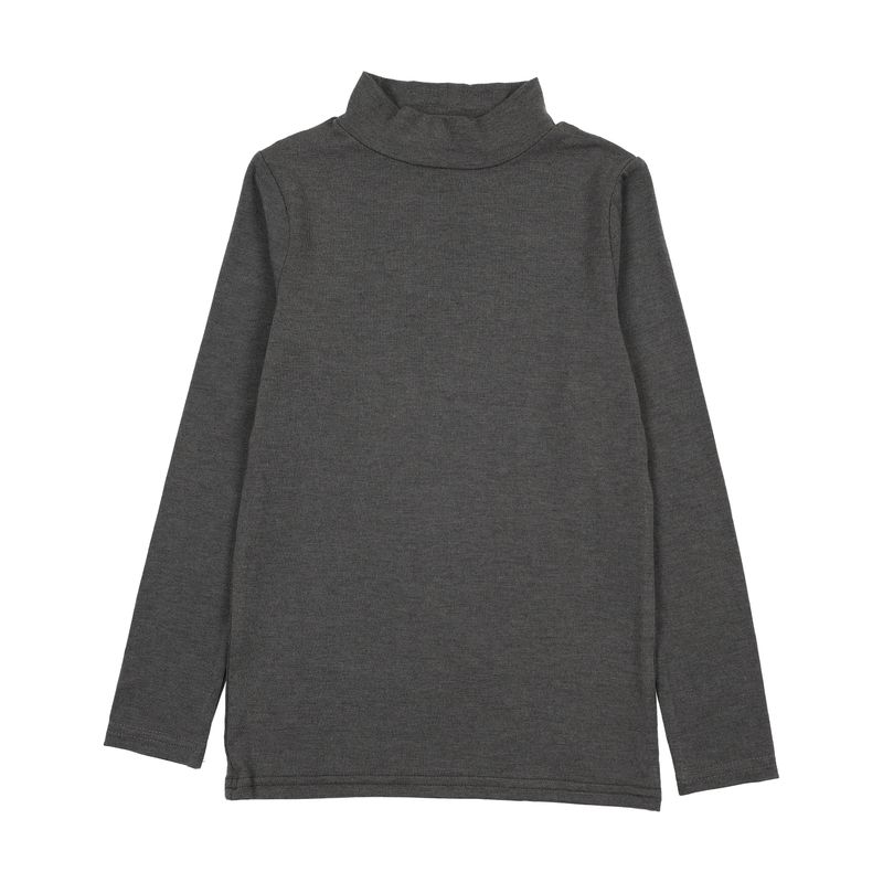 Lil Legs  RIBBED LONG SLEEVE MOCKNECK TEE MN AW26