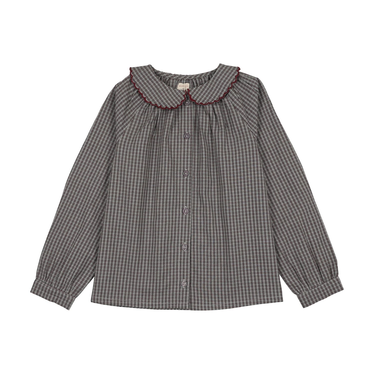 Lil Legs  PLAID EDITION GIRLS SHIRT AF26T702-K AW26