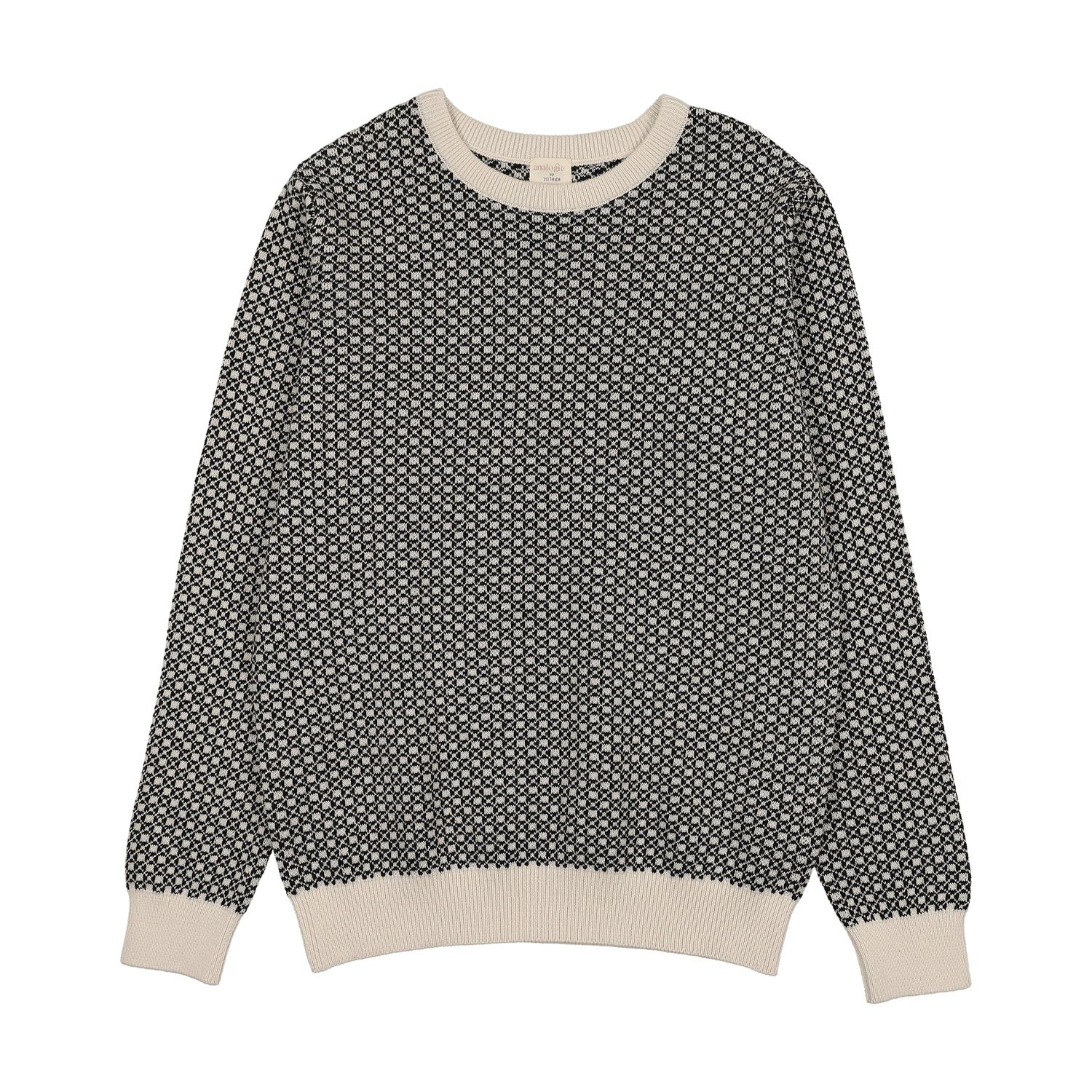 Lil Legs  HEIRLOOM KNITS BOYS CREW NECK AF26TP411-K AW26