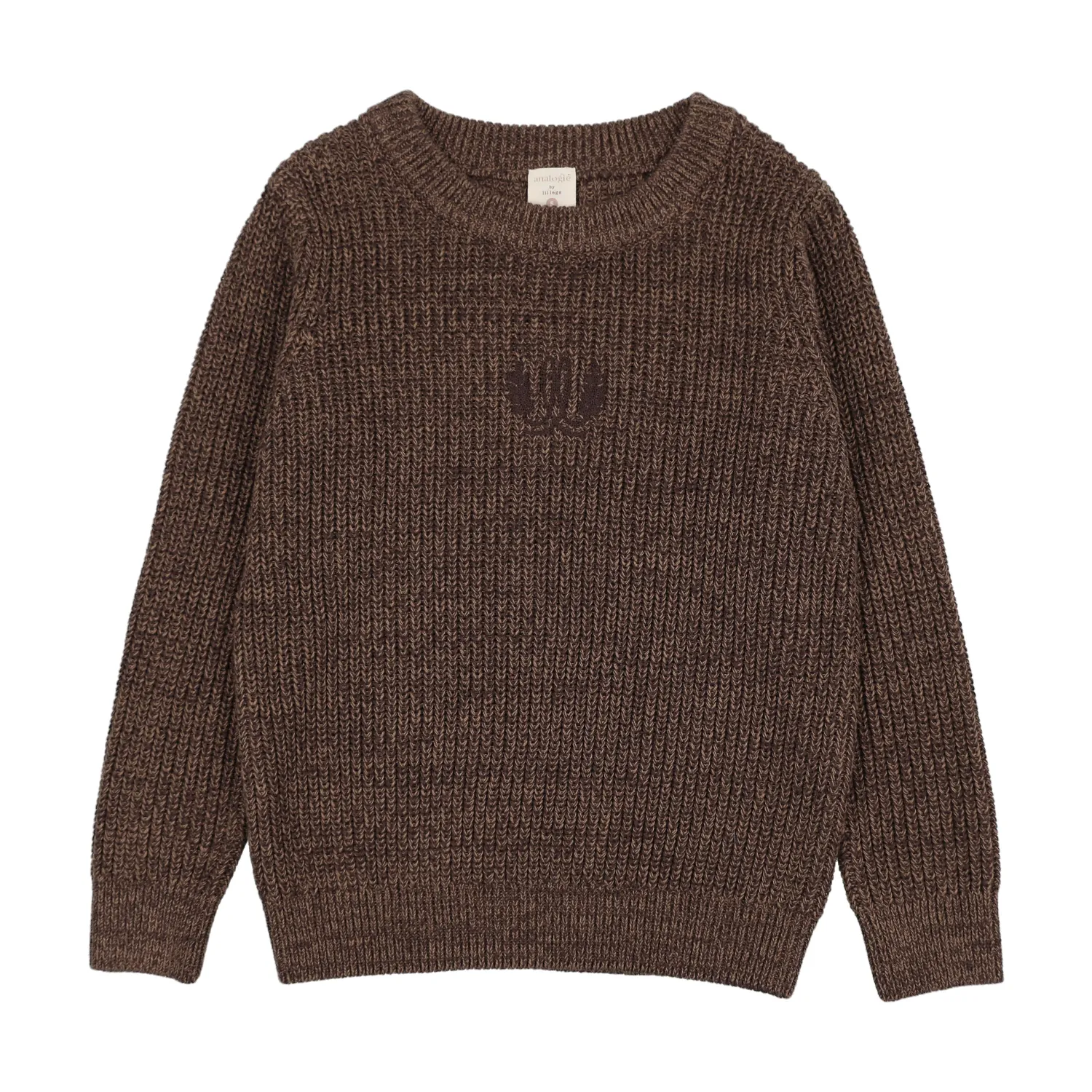 Lil Legs  MARLED BOYS CREW NECK -AF26T708-T AW26