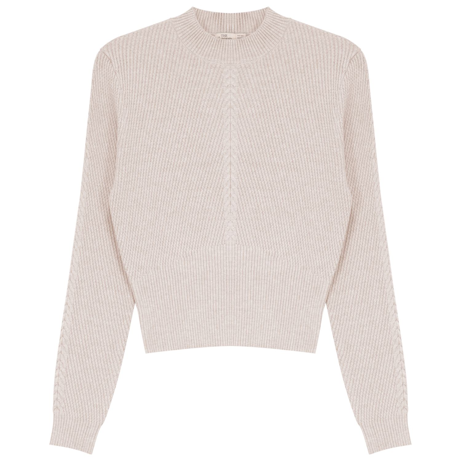 Legend Teen Cable Rib Knit Crop Top AW26 WB6CPT7445