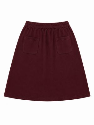 Jolie Capri Girls French Fleece Spandex Skirt AW26 WB6CY3063S