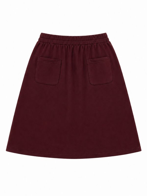 Jolie Capri Girls French Fleece Spandex Skirt AW26 WB6CY3063S