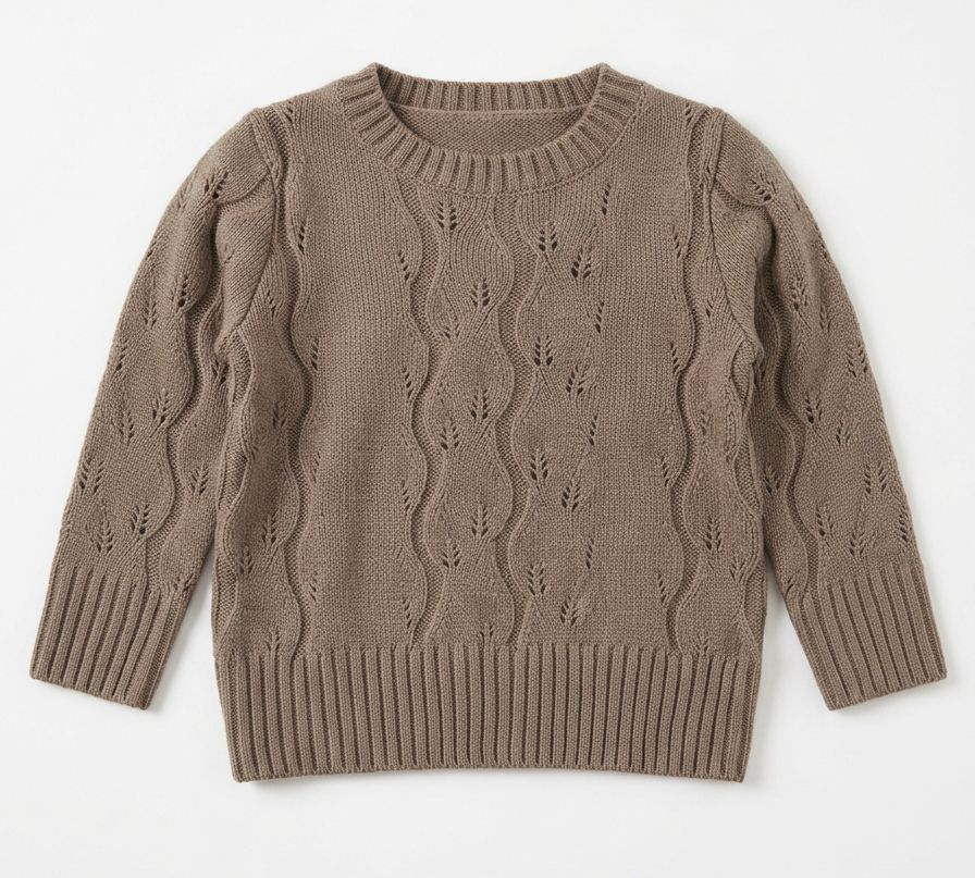 Space Grey Boys sweater AW26 WB6CY3109T