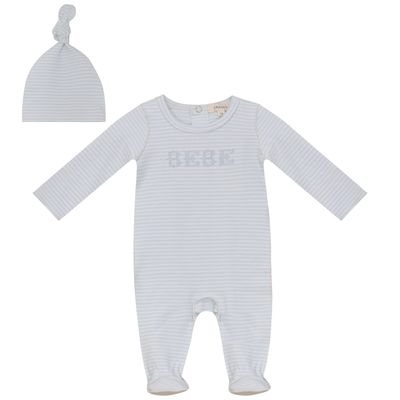 Fragile Baby Brushed Stripe Romper Set AW26 WB6CP7483B