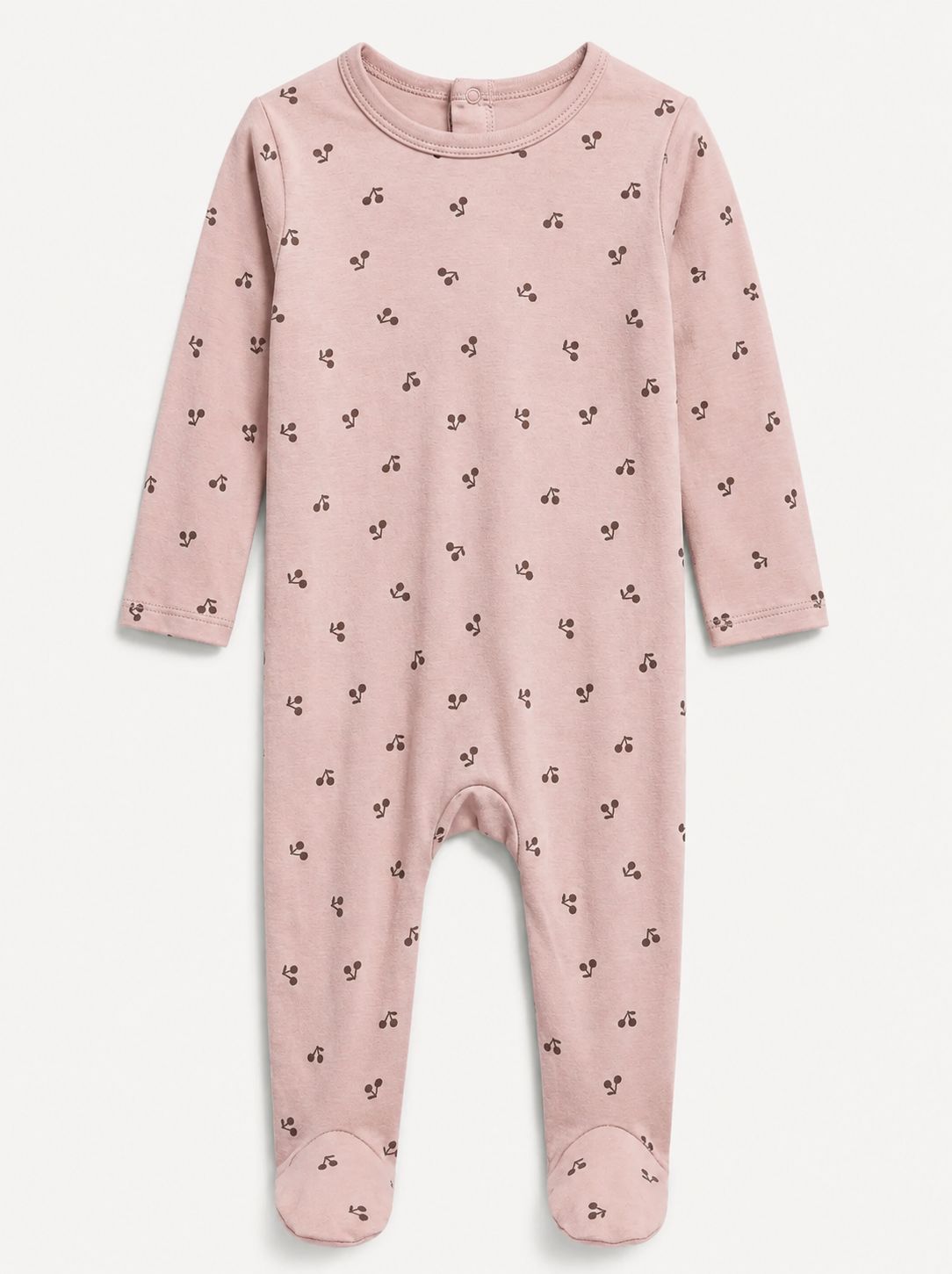 Whipped Cocoa Baby "Cherry" Modal Onesie AW26 WB6CY3060